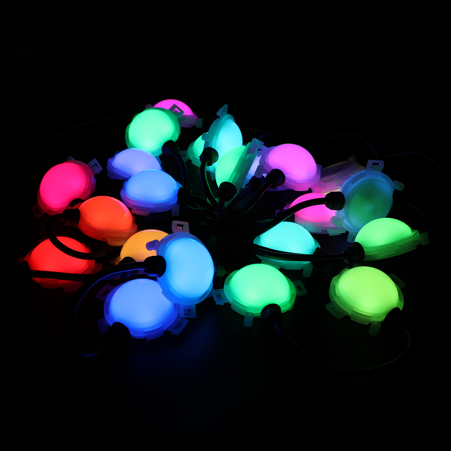 24V waterdicht RGB Dome Pixel-licht