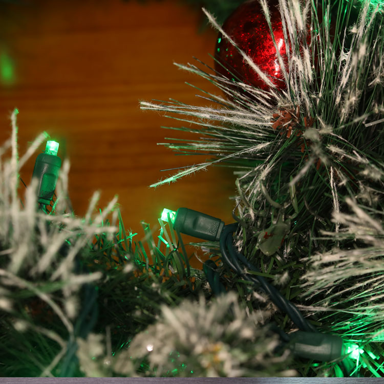 5MM Groothoek Mini LED-lichtslingers Groen LED-licht voor kerstversiering UL-gecertificeerd