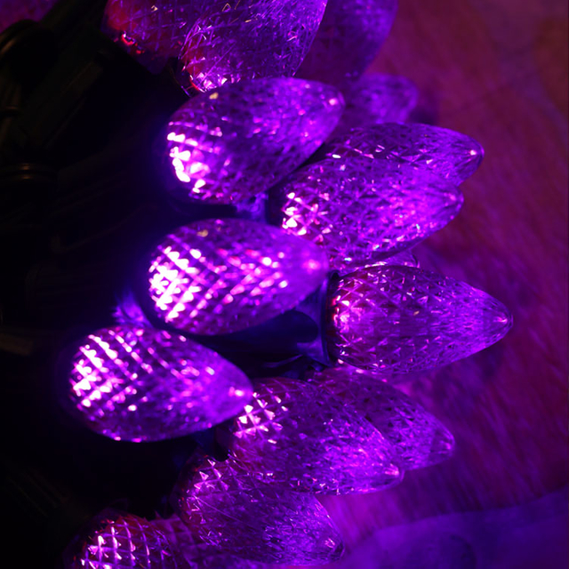 120V UL Purple C7 LED -vervangende lampen