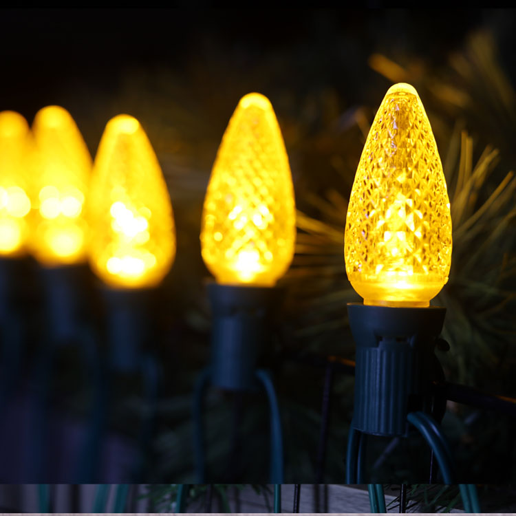 Gele UL C9 Minleon LED-vervangingslampen 