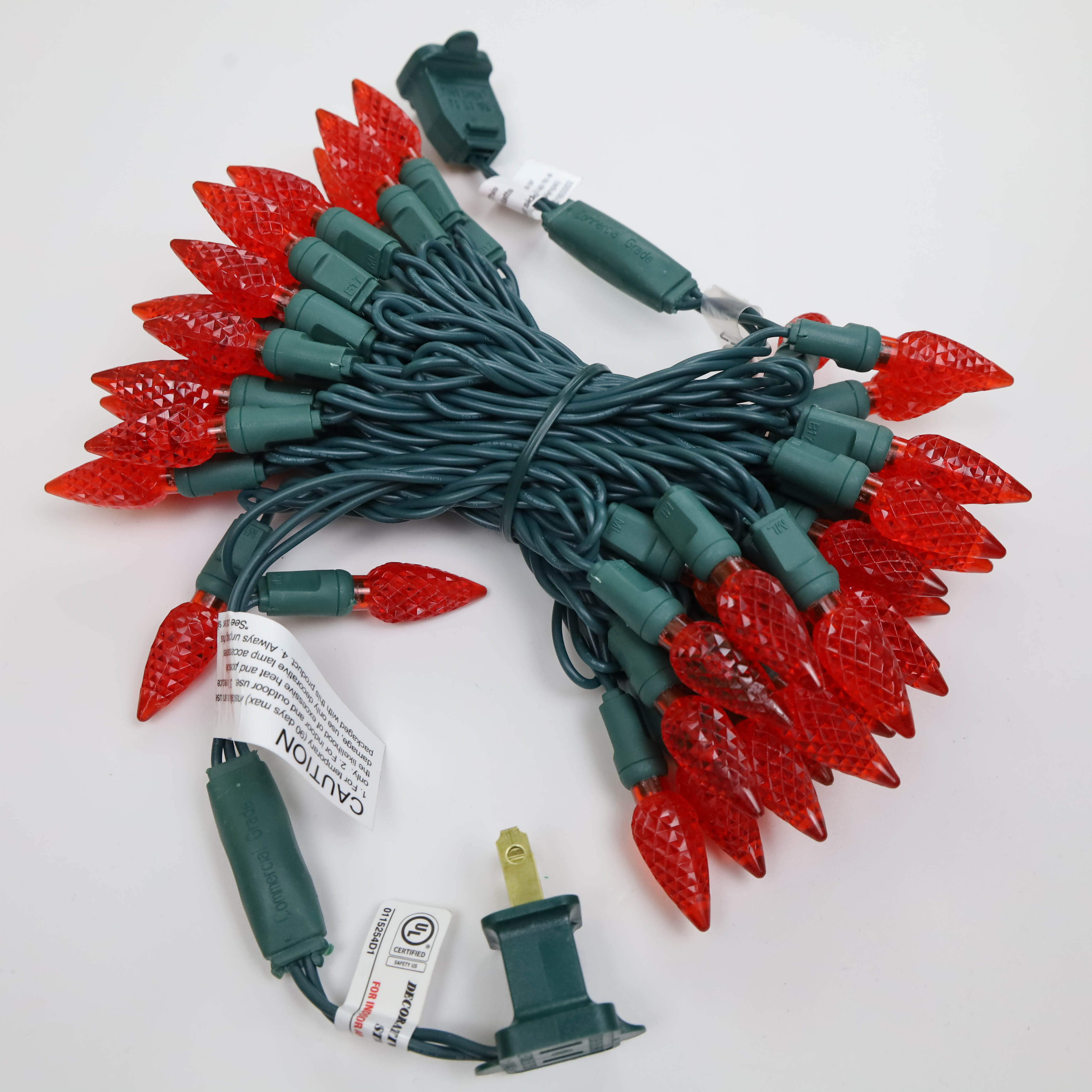 Waterdichte aardbeien LED -touwlichten