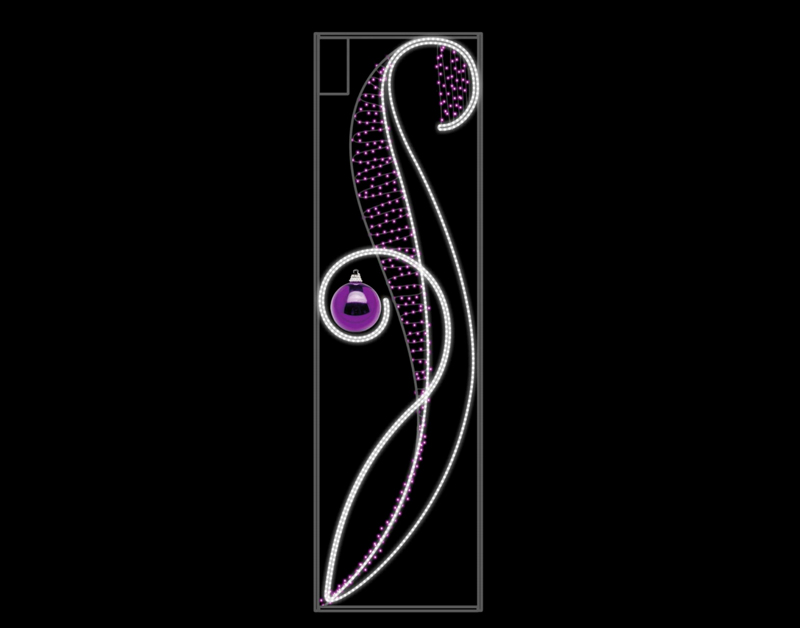 Kerst decoratief licht Vakantielicht voor straatwinkelcentrumlicht LSM009