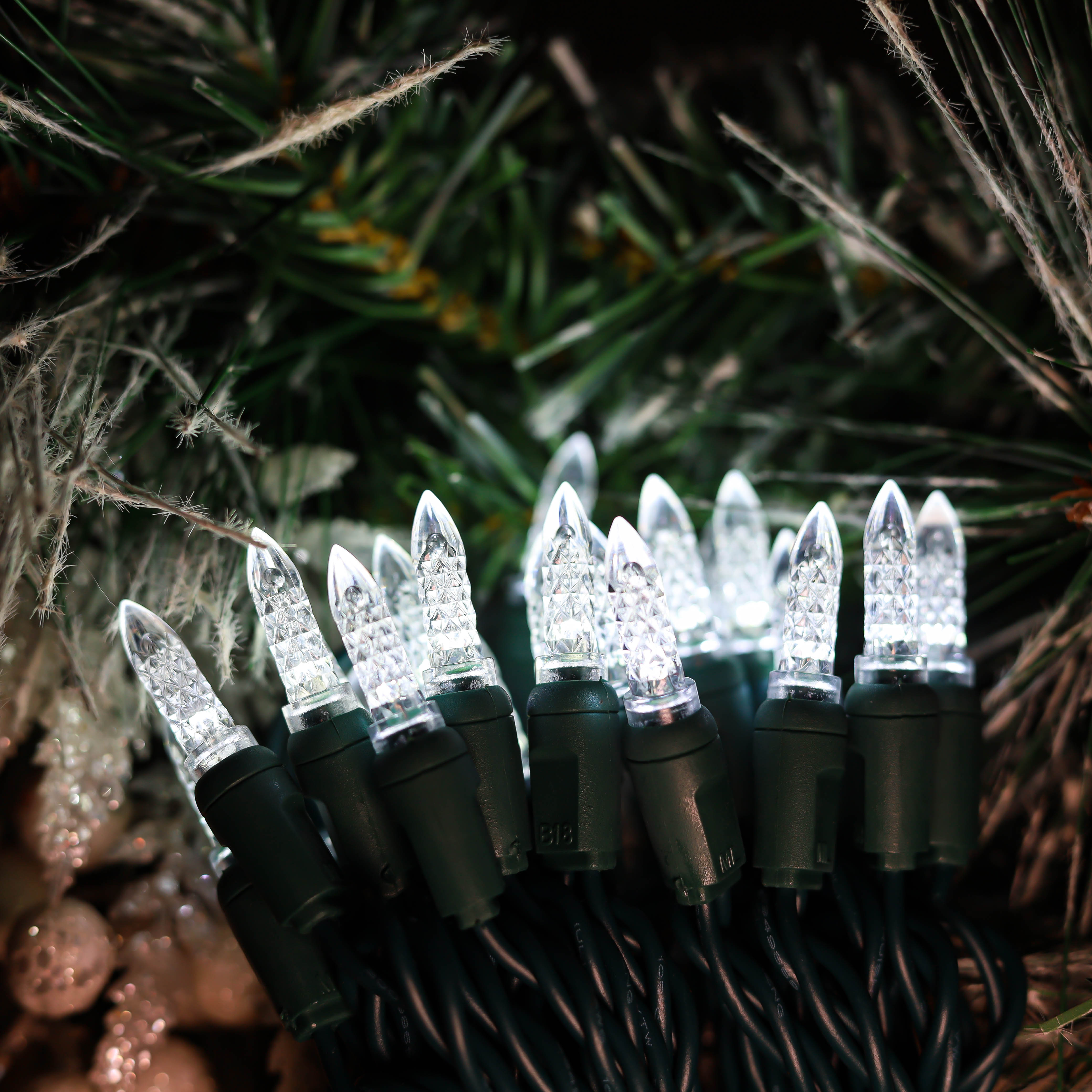 M5 UL Cold White Christmas Led Lights