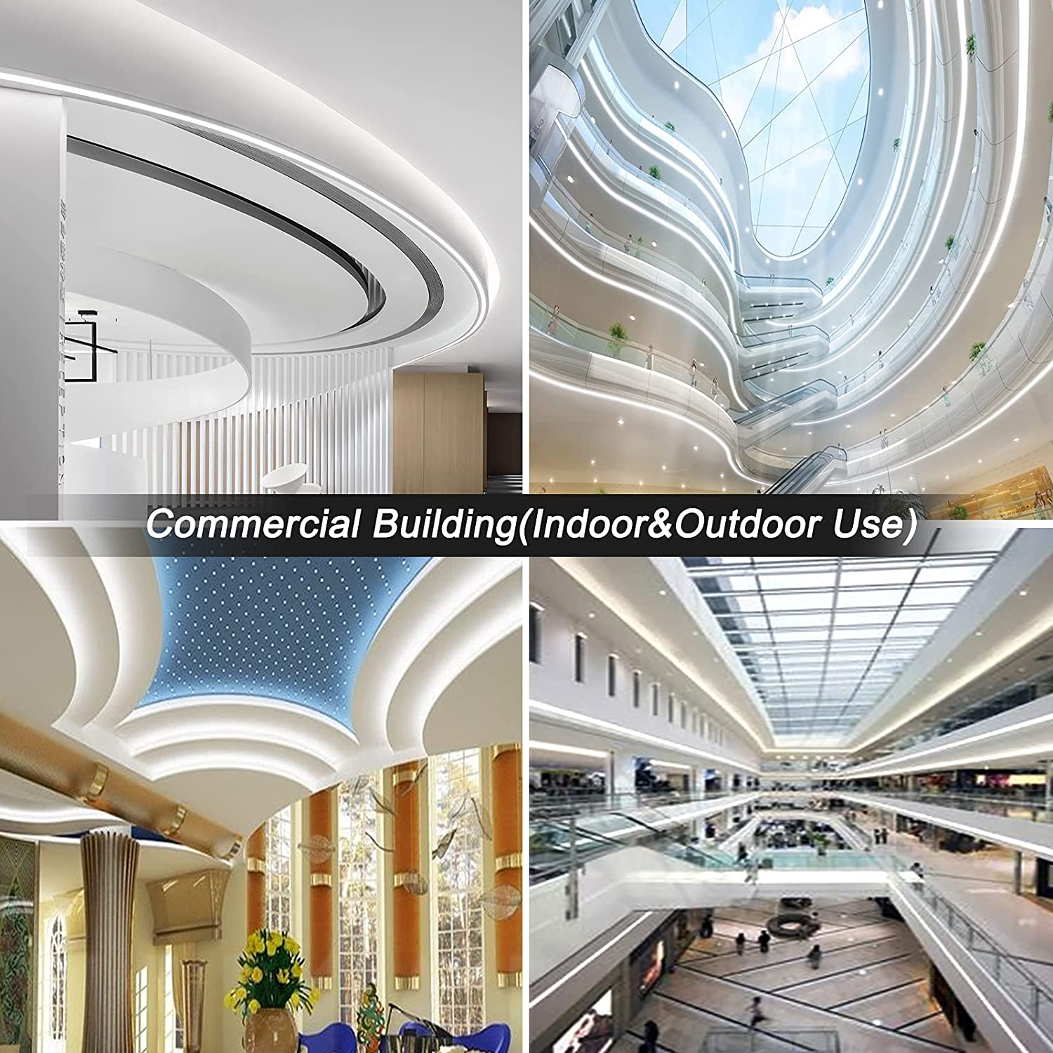 110V LED-neonverlichtingNDaylight Wit UL-gecertificeerd