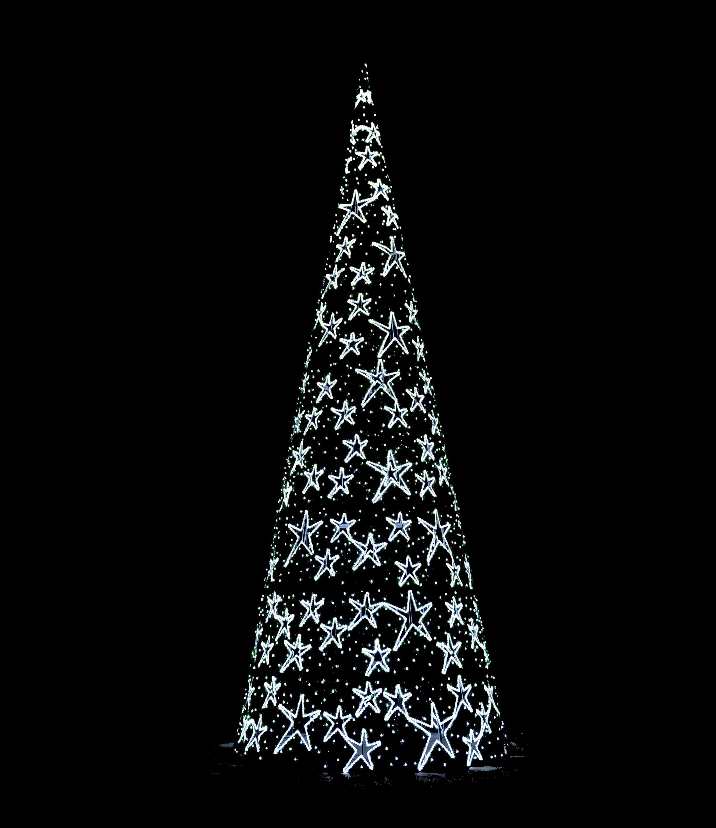 UL Outdoor Christmas Tree Motif Lights