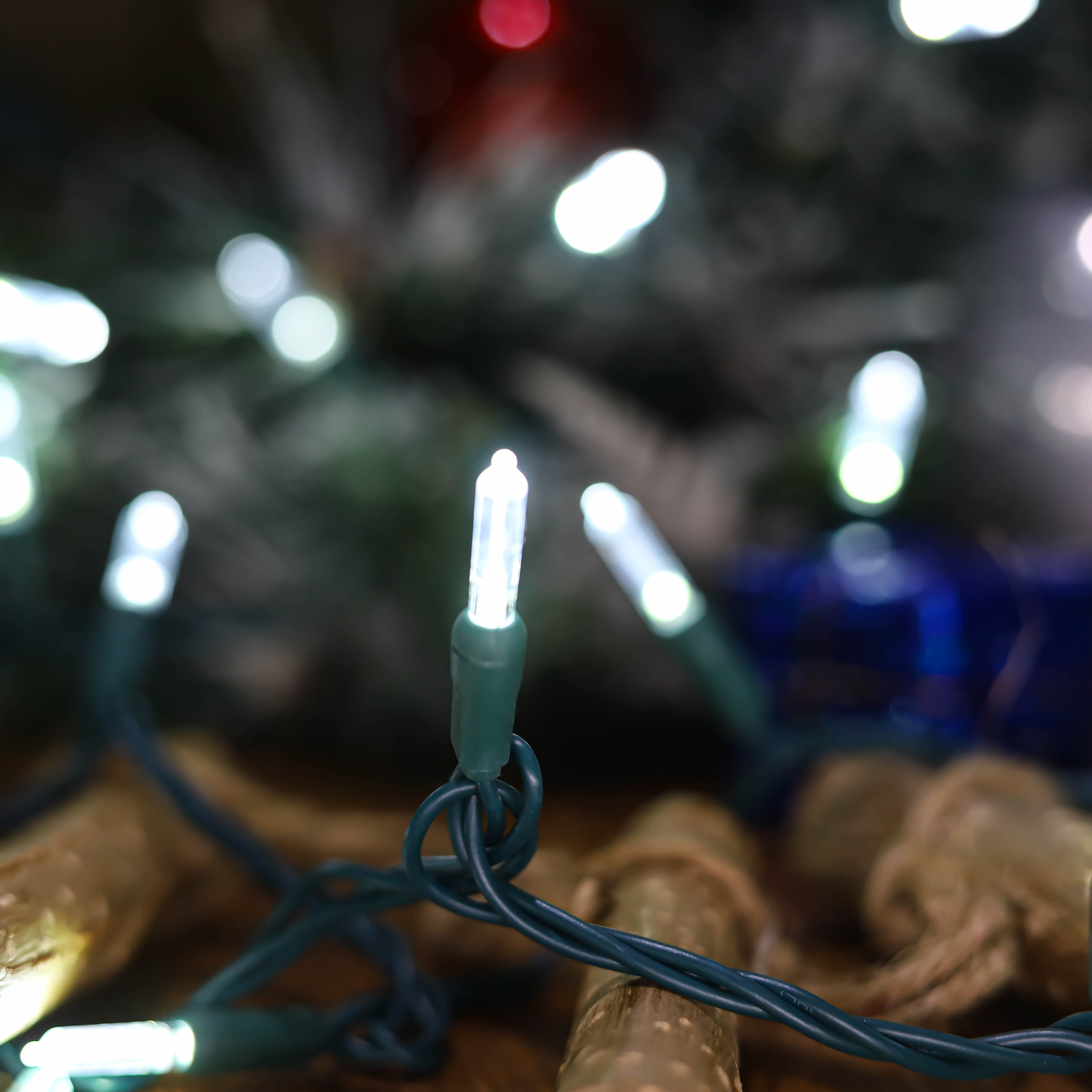 T5 LED UL-lichtslingers Koudwitte kerstverlichtingset voor buitengebruik