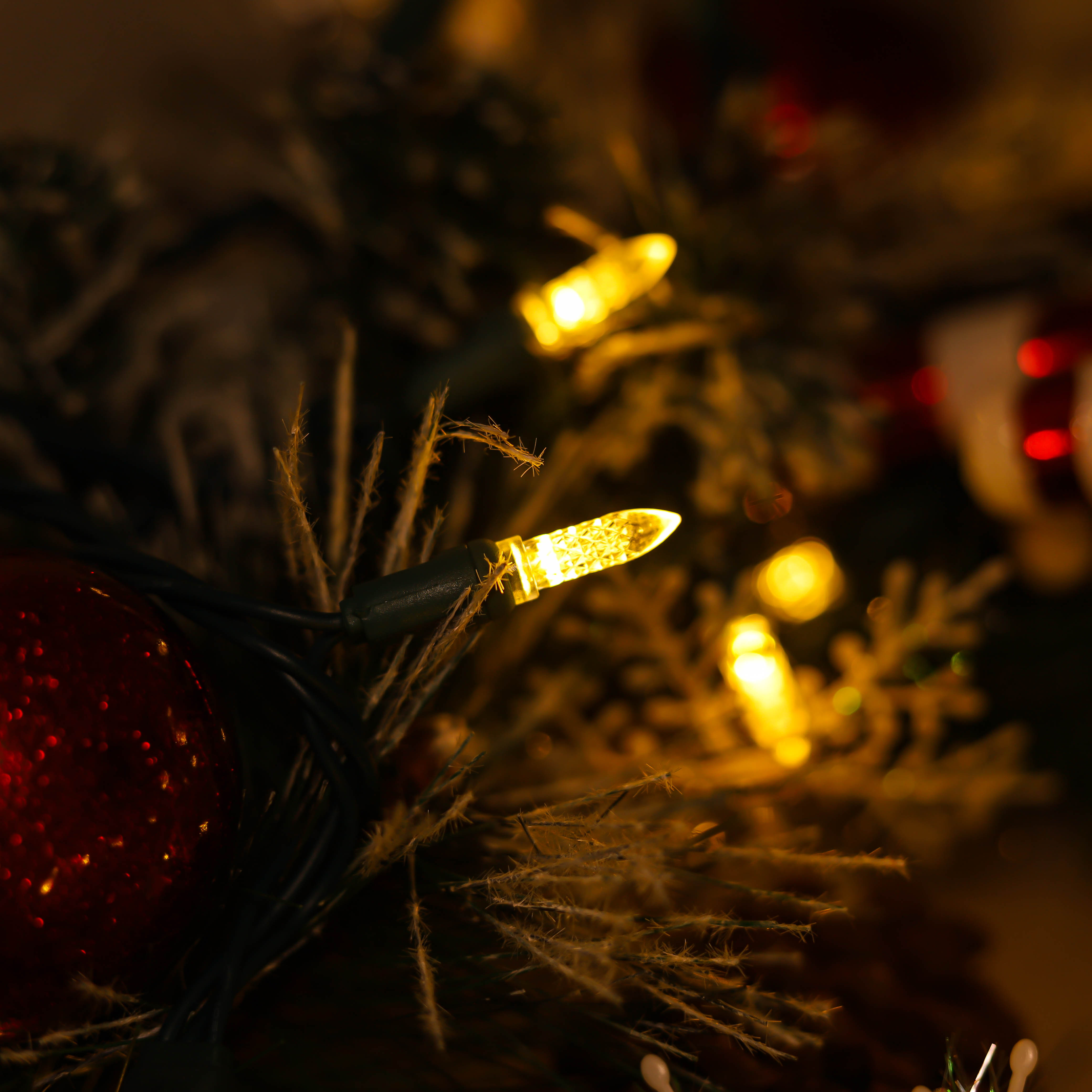 Warmwitte UL-gecertificeerde M5 LED-kerstverlichting