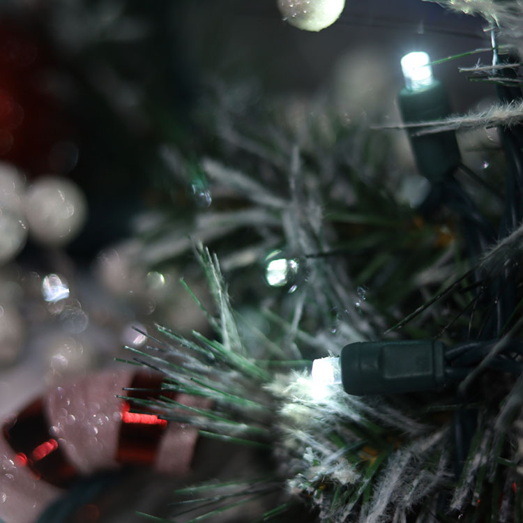 Groothoek Mini LED UL Lichtslingers Koele witte kerstverlichting UL Buiten- en binnengebruik 