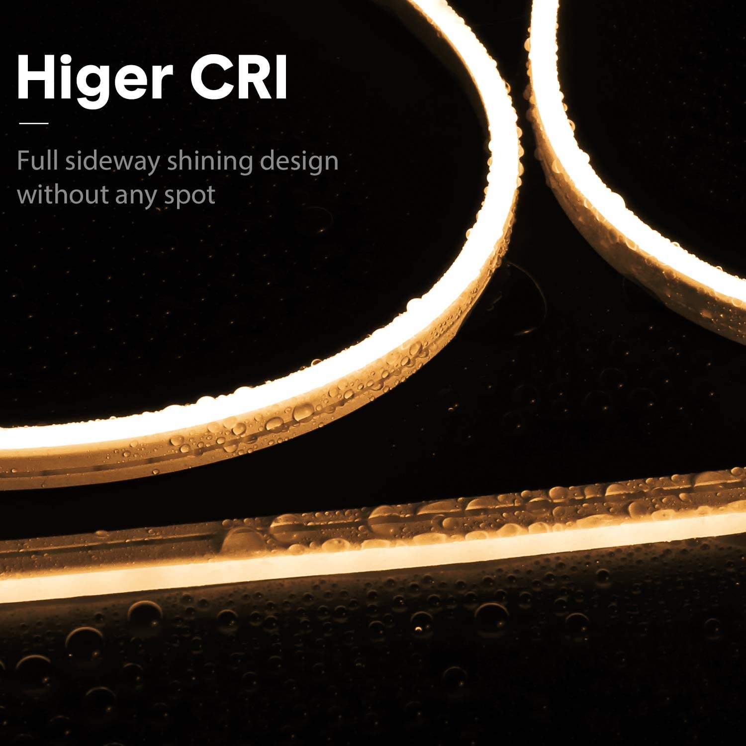 12V warm wit neon touwlicht