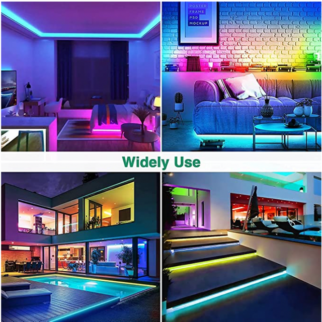 12V RGB-neonkabellicht