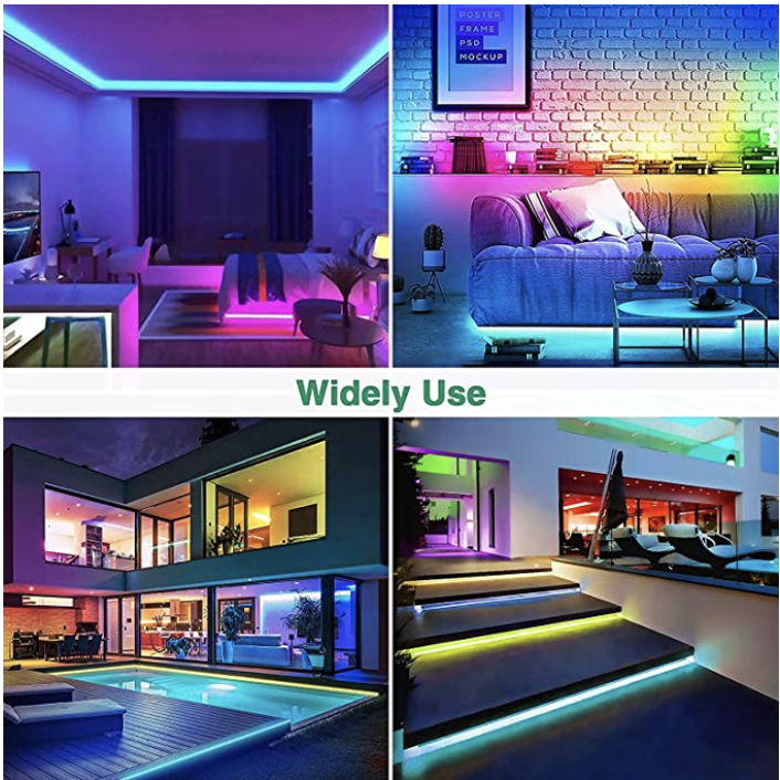 12V RGB-neonkabellicht