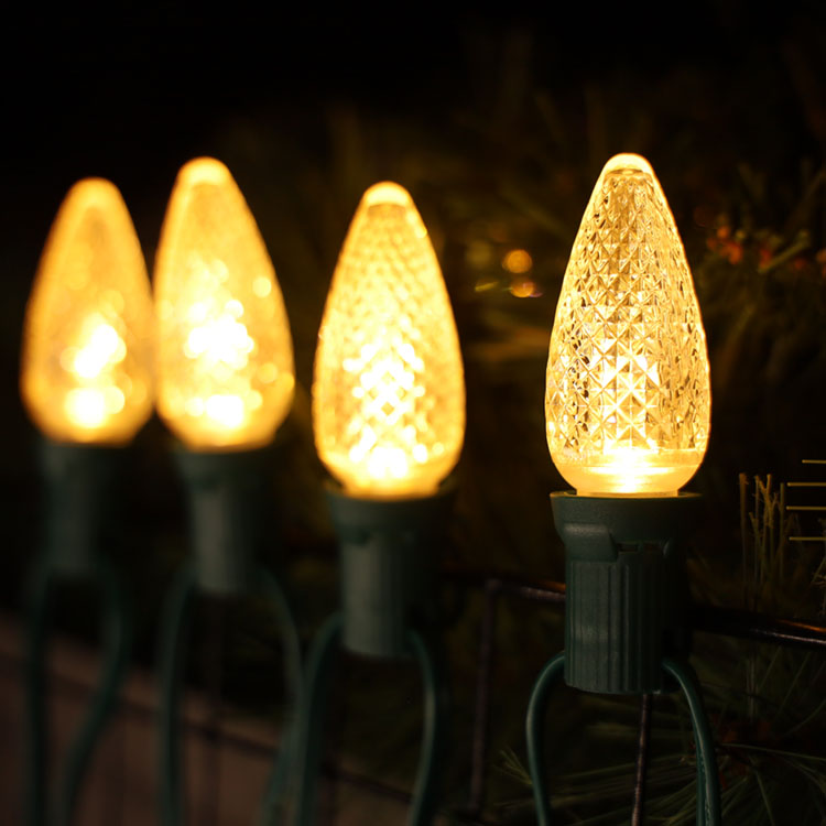 UL Warm Wit Waterdicht C9 E17 Minleon LED-vervangingslampen