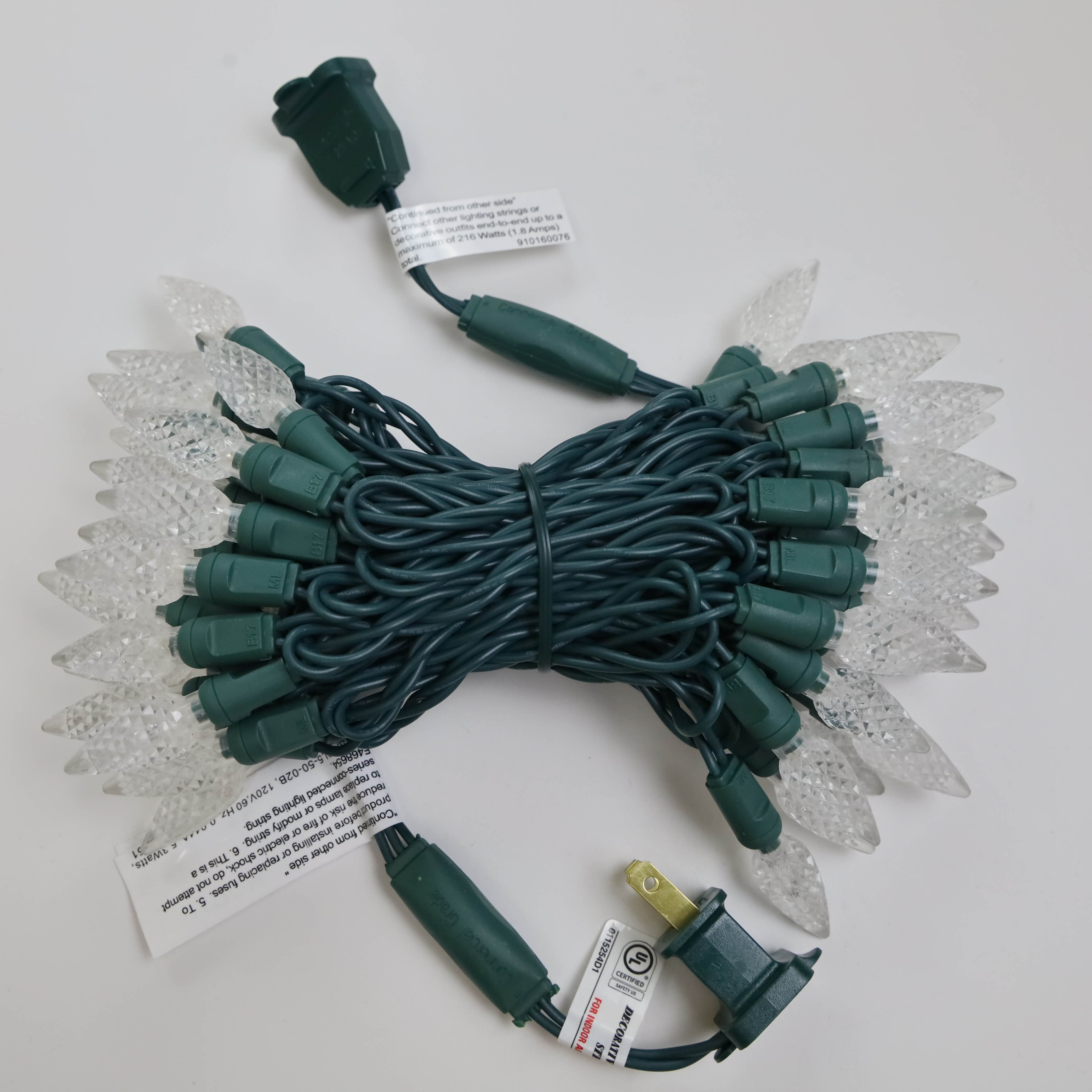 UL C6 Warm witte aardbeien LED -lichten