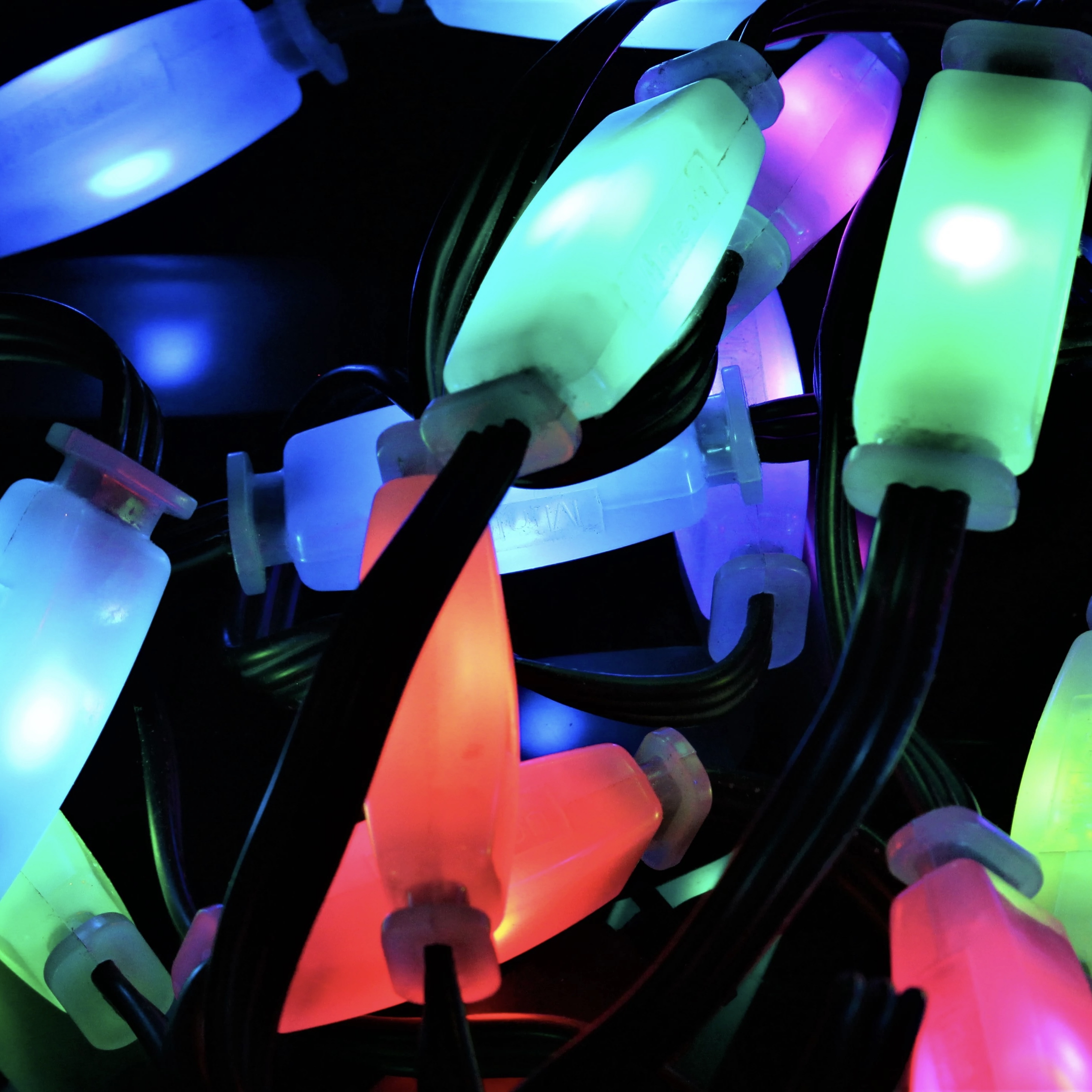 12V UL CE waterdichte DMX RGB-kiezelverlichting