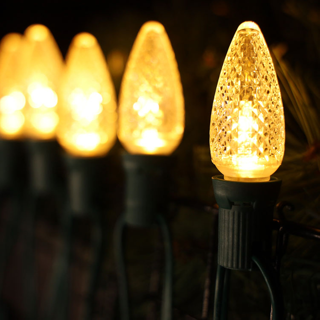 UL Warm Wit Waterdicht C9 E17 Minleon LED-vervangingslampen