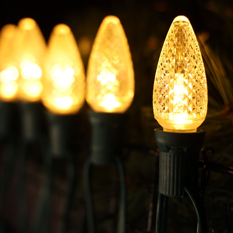 UL Warm Wit Waterdicht C9 E17 Minleon LED-vervangingslampen