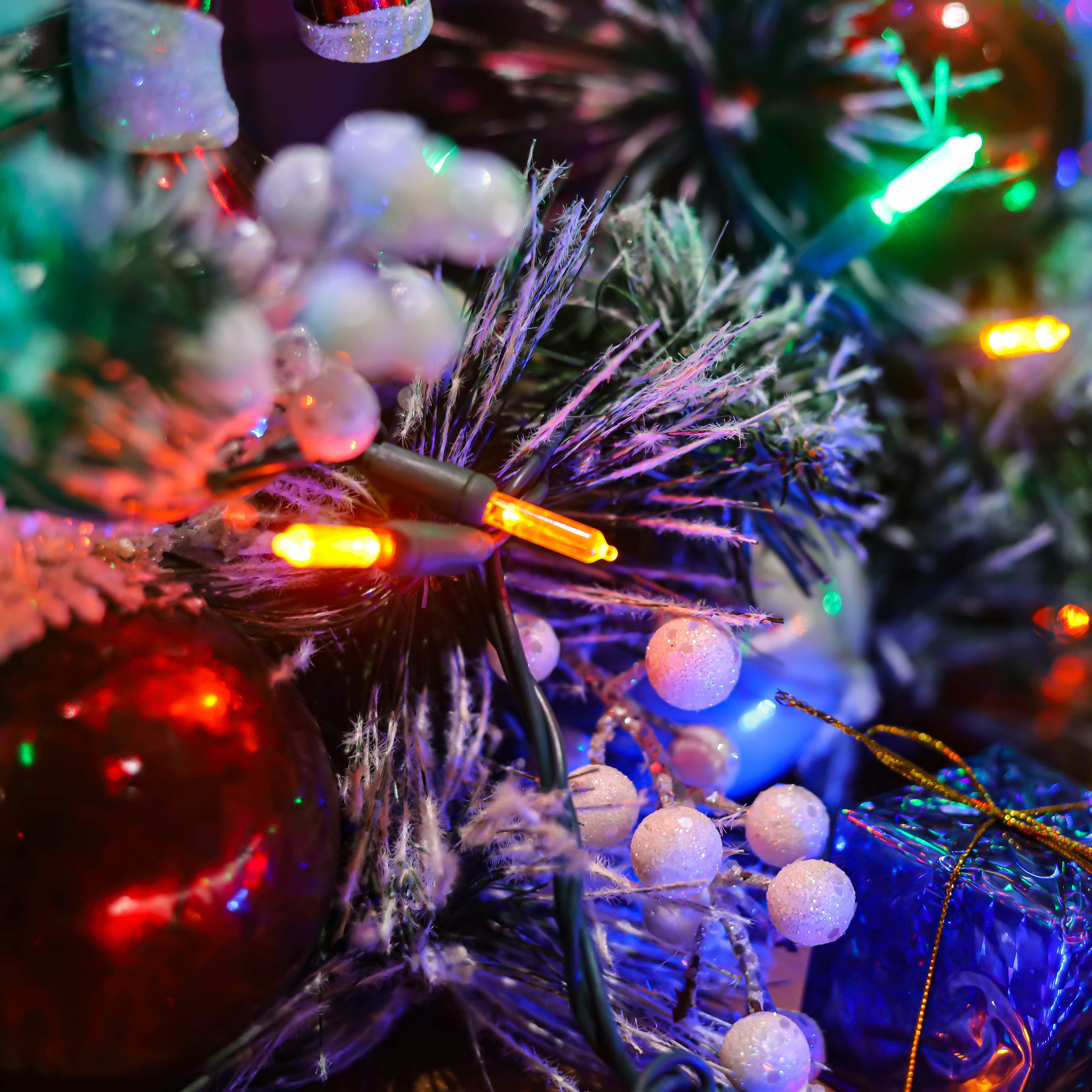 UL T5 LED-kerstverlichting Multi-lichtslingers Groene draadverlichtingsset Waterdicht buiten 