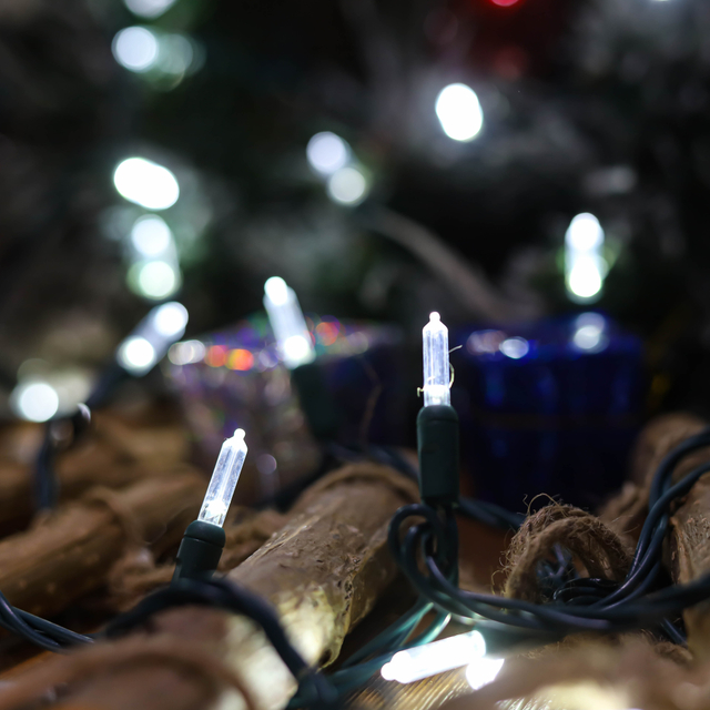 T5 LED UL-lichtslingers Koudwitte kerstverlichtingset voor buitengebruik