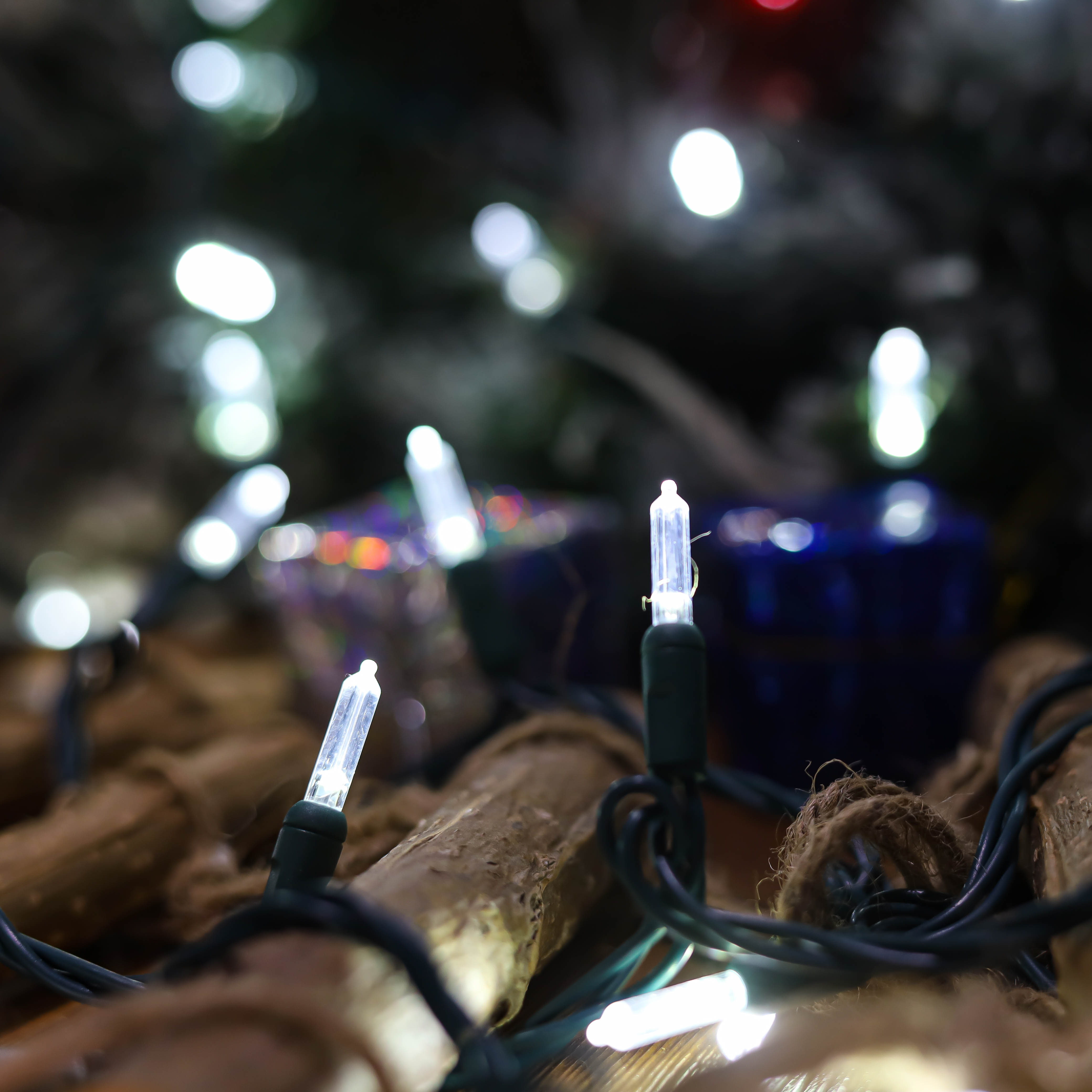 T5 LED UL-lichtslingers Koudwitte kerstverlichtingset voor buitengebruik