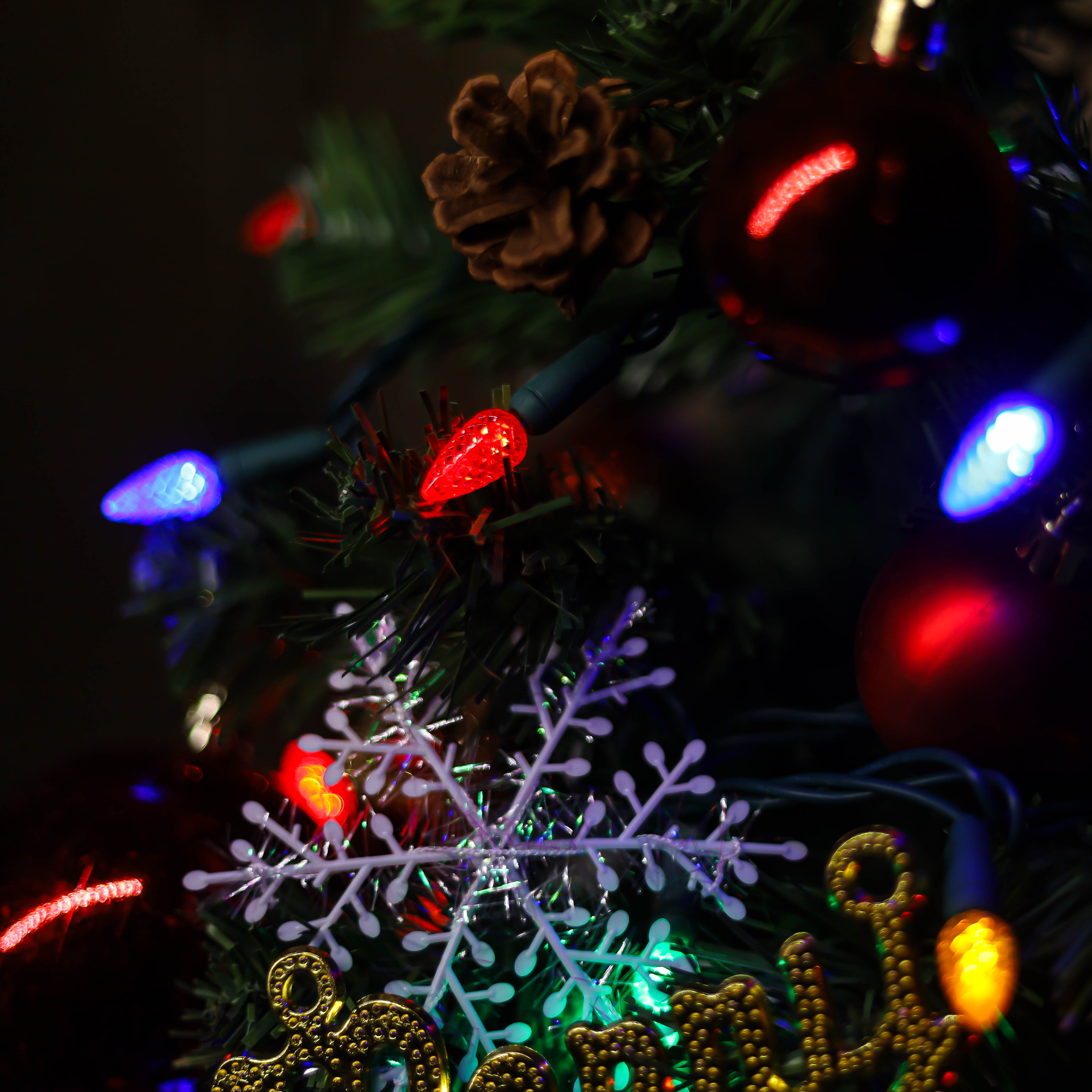 UL C3 LED-lichtslingers Meerkleurig kerstlicht buiten